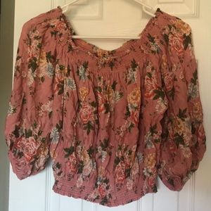 Floral Crop Top